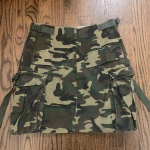 Camo skirt